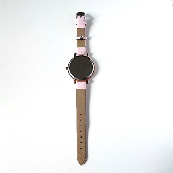 Pourquoi Pas rose gold pink floral watch - Picture 5 of 9